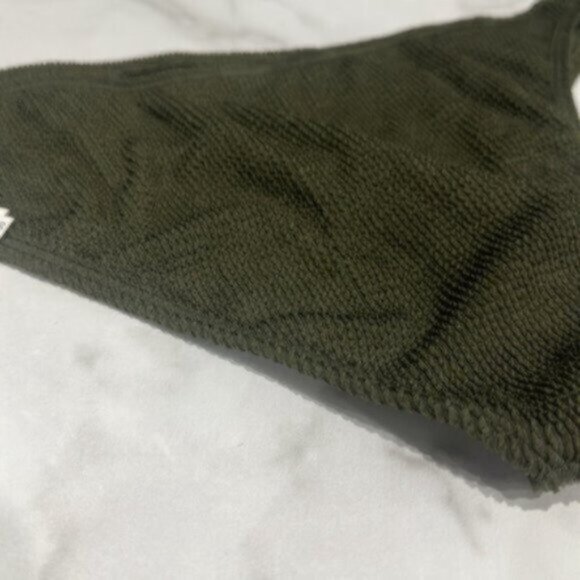 NWT Good American Women's Green Stormy Always Fit Swim Bikini Bottom Size 3X - Picture 6 of 7